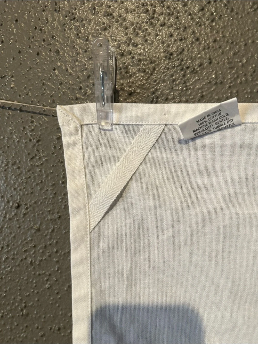 Crate&Barrel Jardin Ribbon Dishtowel